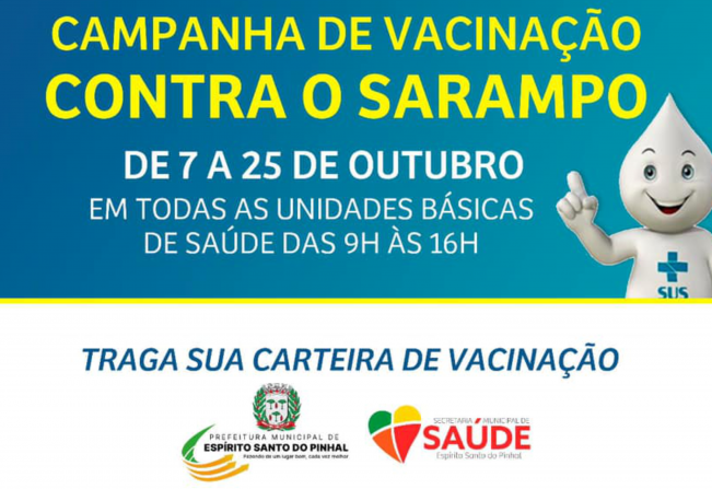 Campanha de Vacinação contra o Sarampo