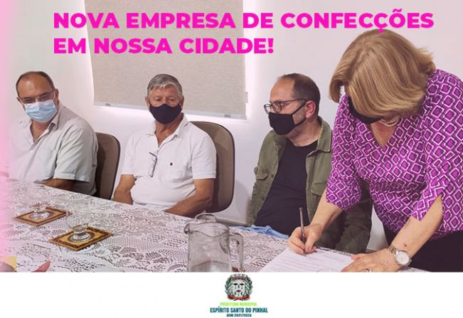 NOVA EMPRESA DE CONFECÇÕES EM NOSSA CIDADE!