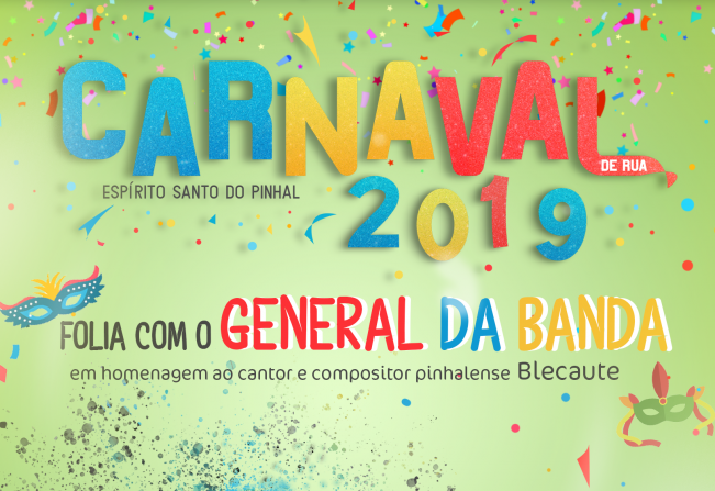 Confira a programação completa do Carnaval de Rua 2019