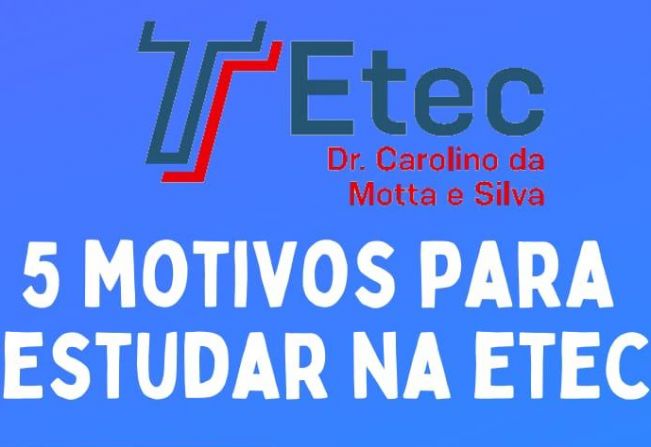 A ETEC abriu inscrições para o vestibulinho