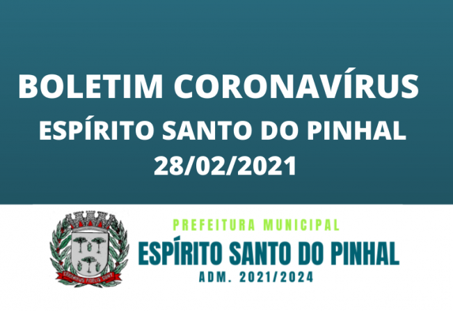 BOLETIM CORONAVÍRUS 28/02
