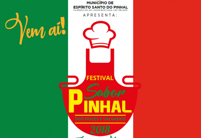 O Festival Sabor Pinhal dos doces e salgados já começou!