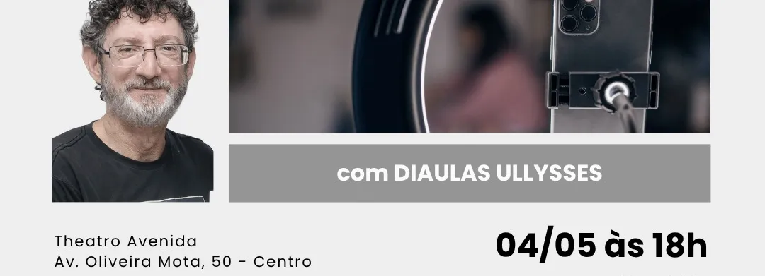 Oficina gratuita de criação de filmes com celular
