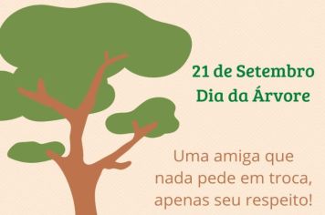 21 DE SETEMBRO DIA DA ÁRVORE