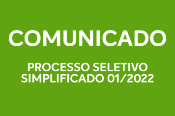 PROCESSO SELETIVO