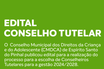 EDITAL CONSELHO TUTELAR