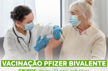 VACINAÇÃO PFIZER BIVALENTE