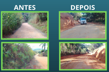 ALARGAMENTO E COLOCAÇÃO DE CASCALHOS NAS ESTRADAS RURAIS DO FUNIL, SERTÃOZINHO E FAZENDA BARTHÔ 