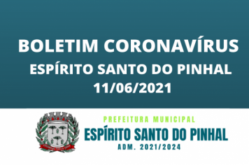 Boletim Coronavírus 11/06