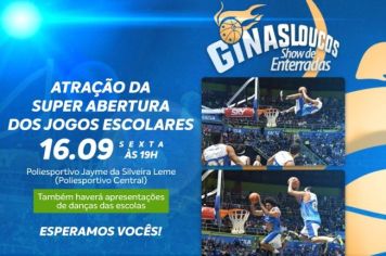 SUPER ABERTURA DOS JOGOS ESCOLARES