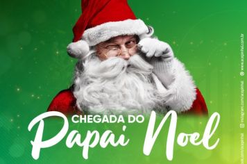 Chegada do Papai Noel.