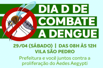 DIA D DE COMBATE A DENGUE