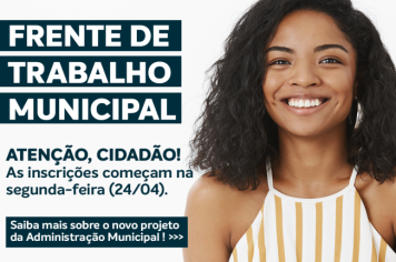 FRENTE DE TRABALHO MUNICIPAL