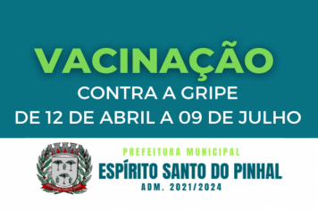 VACINAÇÃO CONTRA A GRIPE