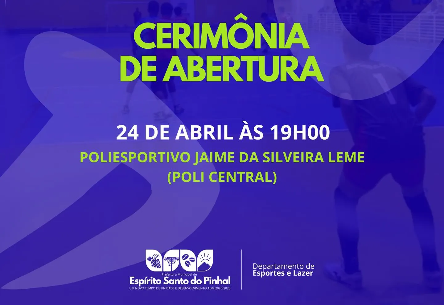 Abertura oficial dos Jogos Estudantis Municipais (JEM)