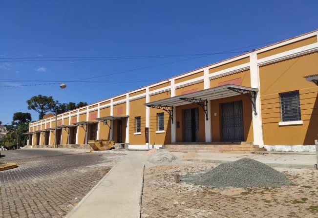 VISITA A OBRA DE RESTAURAÇÃO DA ESTAÇÃO FERROVIÁRIA