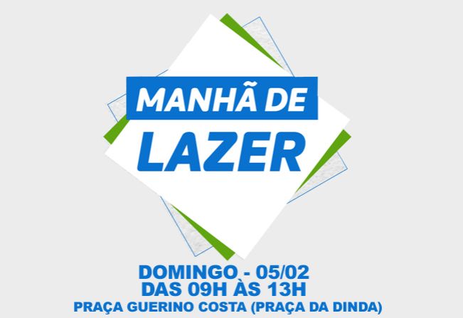 MANHÃ DE LAZER NA PRAÇA DA DINDA
