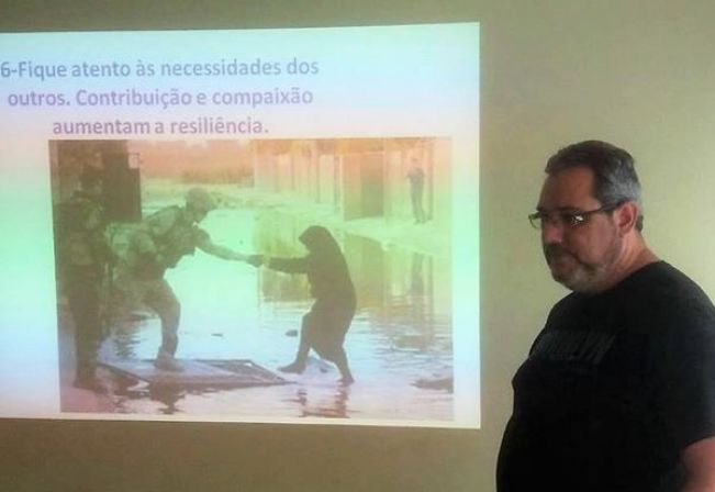 Palestra sobre resiliência