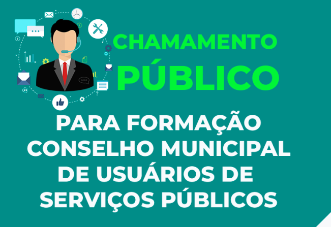 Edital de chamamento público aberto